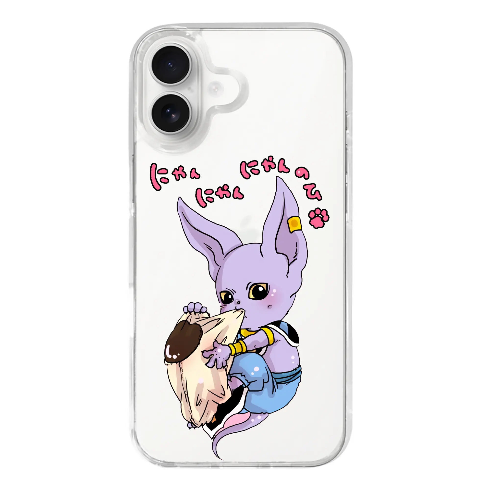 ドラゴンボール グッズ ビルス - iPhone 17シリーズ 透明スマホケース – 薄型・耐衝撃・精密フィット保護カバー